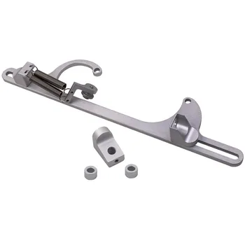 

Top Silver Throttle Cable Carb Bracket Carburetor Fits for Holley 4150 4160 350 SBC