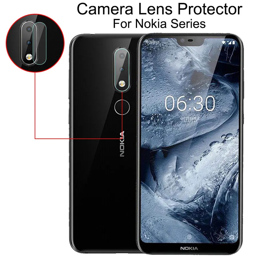 FIZAZI сзади Камера объектив закаленное Стекло для Nokia 8 Sirocco задняя защитная пленка