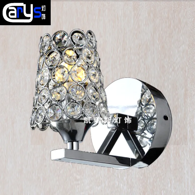 

chrome color wall lamp corridor of bedroom the head of a bed lamp restaurant stair crystal wall lamp led wall lamp
