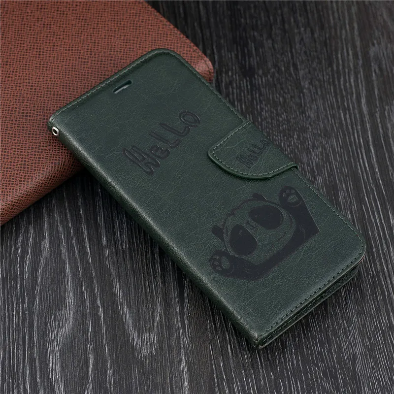 Чехол Coque на Honor 7C 7A Pro Чехлы для huawei откидная крышка кожанный мягкий силиконовый