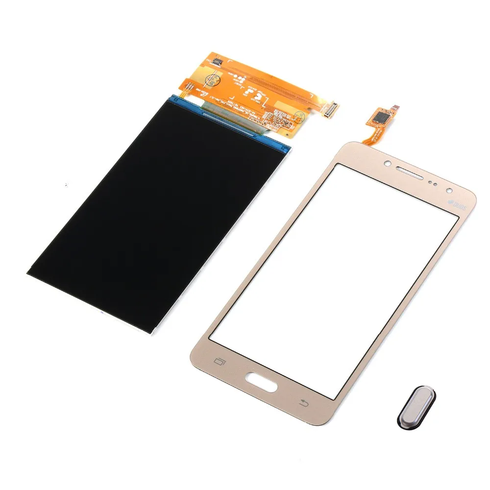 Для samsung Galaxy J2 Prime SM-G532F G532M G532H G532G Сенсорный экран Digitizer+ ЖК-дисплей Дисплей+ Кнопка возврата Home+ клей