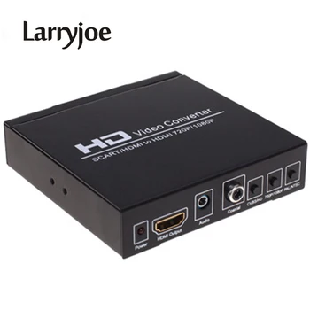 

Larryjoe HD Video Converter Composite AV CVBS L/R Audio HDMI to HDMI 720P/1080P