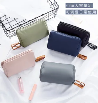 

by dhl or ems 200pcs Women Portable Cosmetic Bag Fashion Beauty Zipper Travel Make Up Bag Letter Makeup Case Pouch