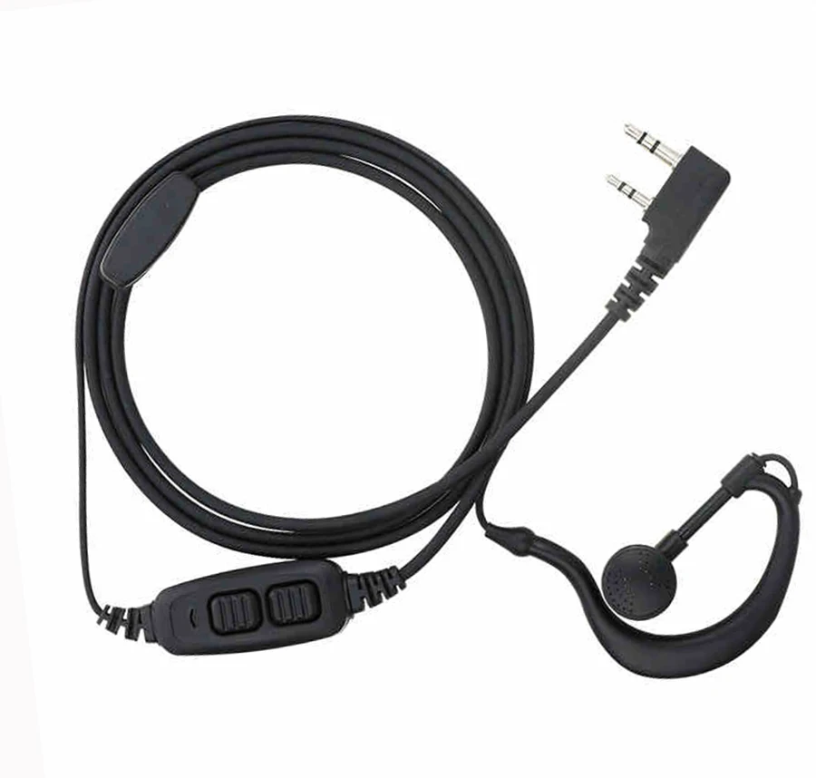 OPPXUNBAOFENGuv-82accessories dual PTTheadsetearpiece with mic for UV 82 UV82L (3)
