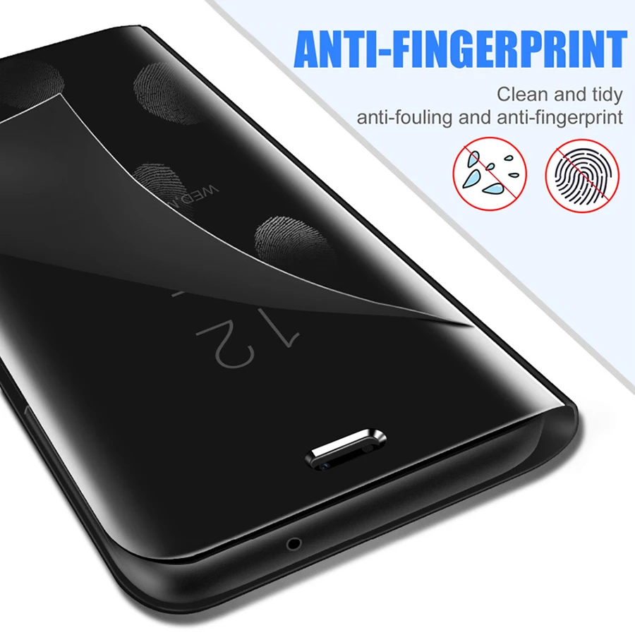 Умный зеркальный флип чехол KEYSION для Xiaomi Mi 9T Pro 9 SE MIx 3 A2 A1 Pocophone F1 Redmi K20 Note 7 GO S2 с