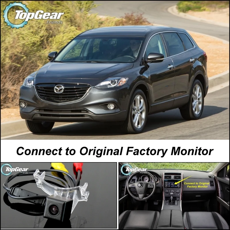 Car Camera Connect To Original Factory Screen / Monitor For Mazda Cx9