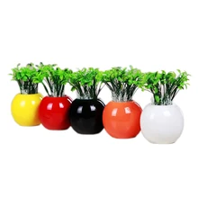 Чистый цвет, современная мода, ростки, Маленькая ваза, милый домашний интерьер, клиенты, для учебы, украшение, керамические изделия, декор для рабочего стола