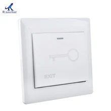 Один нажмите, чтобы открыть двери кнопки для доступа Управление автономный одной двери Управление Лер Пластик Материал дверца кнопка выхода