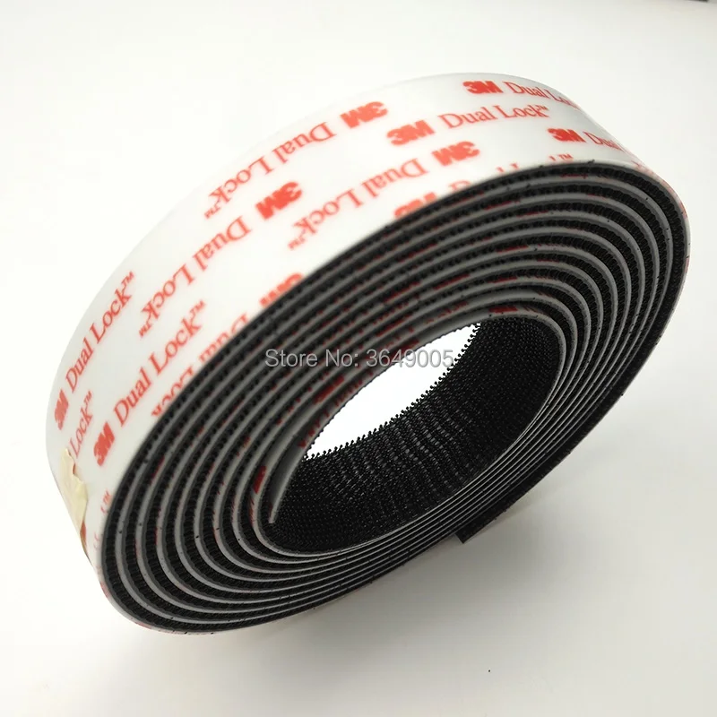 Тип 400 3M двойной замок SJ3551 черный VHB грибной клей Reclosable крепежная лента|tape tape|tape