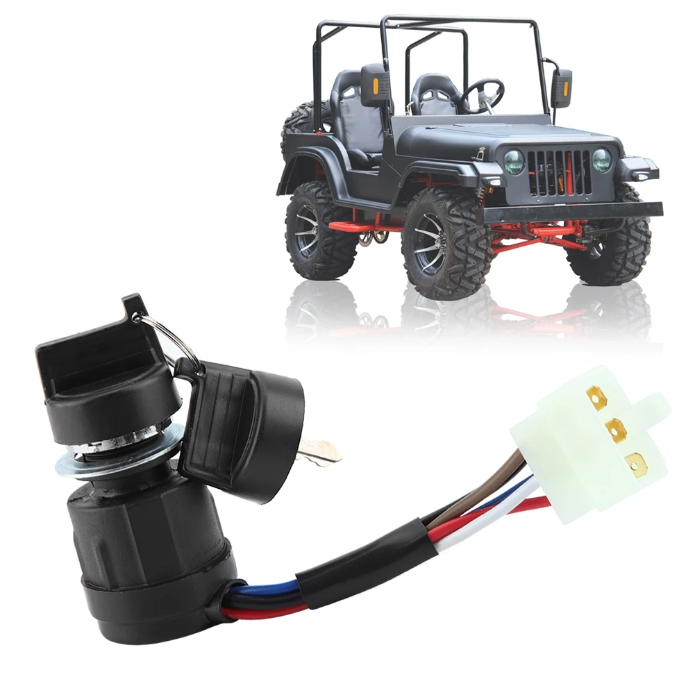 Мотоциклетный ключ зажигания ATV Kart 5 Pin ключ зажигания замок с ключом для SUNL 50 70 90 110 125 150 мотоцикл