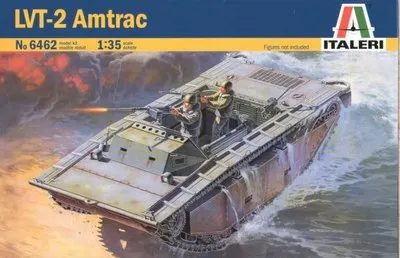 Out of print Italeri Model Kit LVTA 2 1 35 Scale 6462