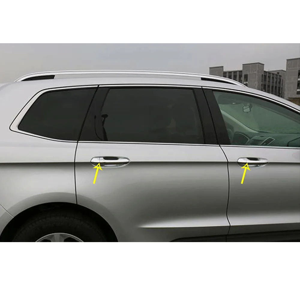 8 шт. защитная крышка для кузова автомобиля Ford EDGE 2015 2016 2017 2018|Хромирование| |