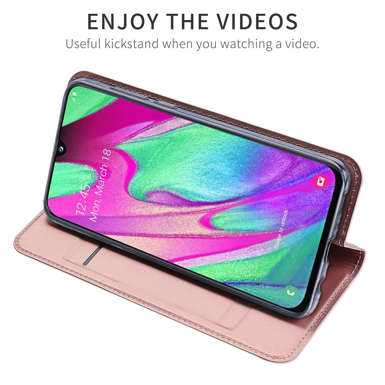 Флип чехол для Oneplus 7 & Pro 1 + PU кожаный мягкий телефона защитный слот карт держатель