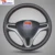 BANNIS Negro Cuero Artificial DIY Cubierta Del Volante cosido A Mano para Honda Fit City