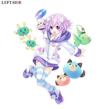 

LEFT SIDE Car Stickers HD Inkjet 3D Car Decals Japanese Cartoon Anime DIY Waterproof Body Decals No Color Fading Durable