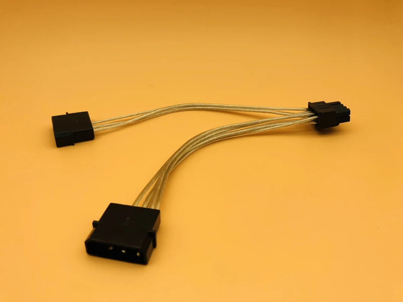 18cm 4PIN to 8PIN Graphic Card Cable Dual 4Pin to 8Pin(6+2) Graphics Card Power Cable Supply Dual D port to 8 pin for BTC Mining 18cm 4PIN to 8PIN Graphic Card Cable Dual 4Pin to 8Pin(6+2) Graphics Card Power Cable Supply Dual D port to 8 pin for BTC Mining