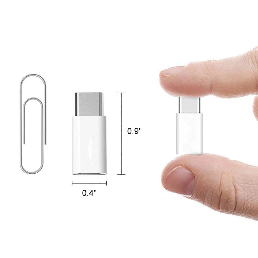 3 шт. USB C к Micro адаптеру типа Зарядка для ZTE Nubia N1 Z11 /Z11 Max / mini Axon 7 Mini ZUK Z2 зарядное