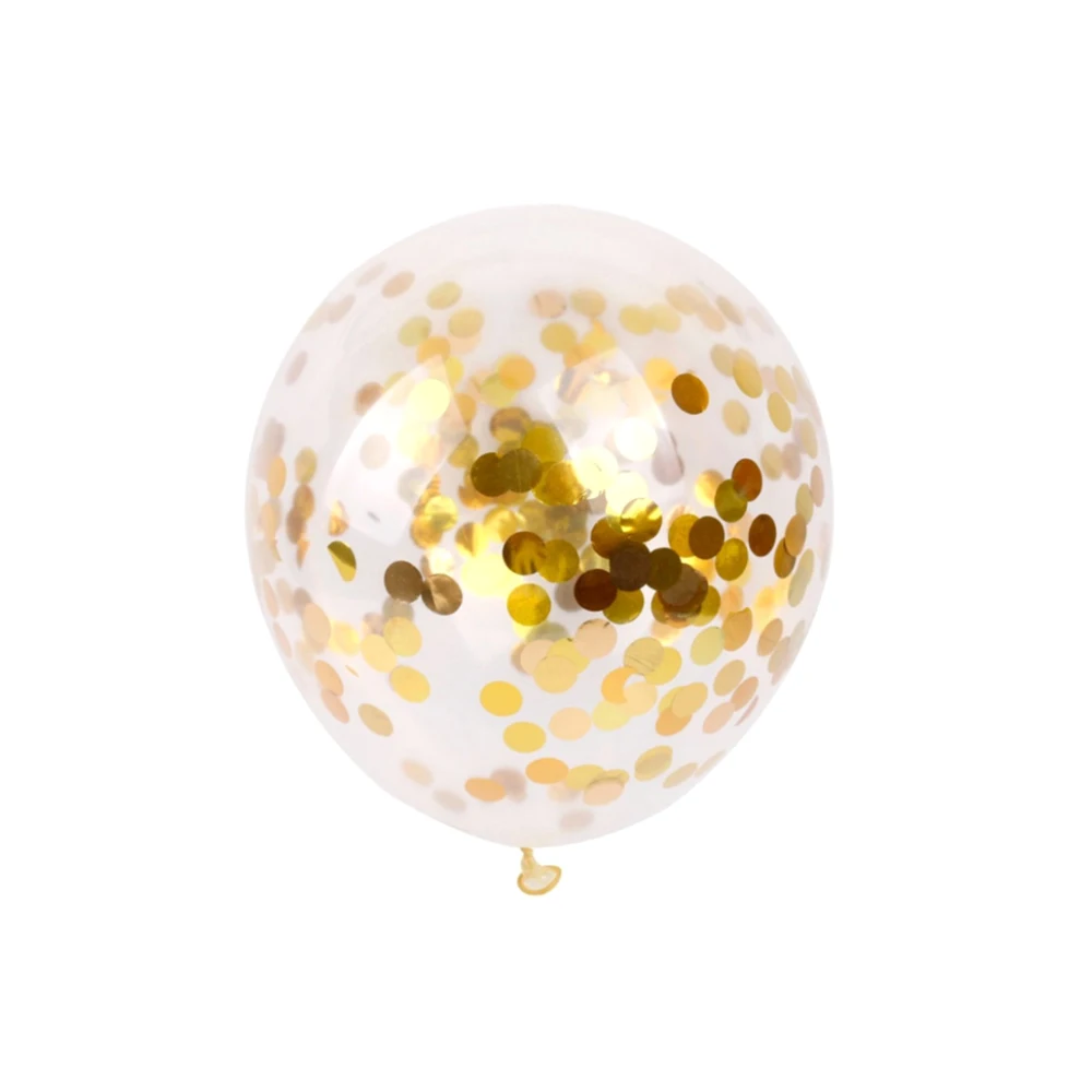 12 дюймов шары Dreamlike конфетти из блесток воздушный шар прозрачный волшебный латексный воздушный шарик Свадьба День Рождения украшения детей