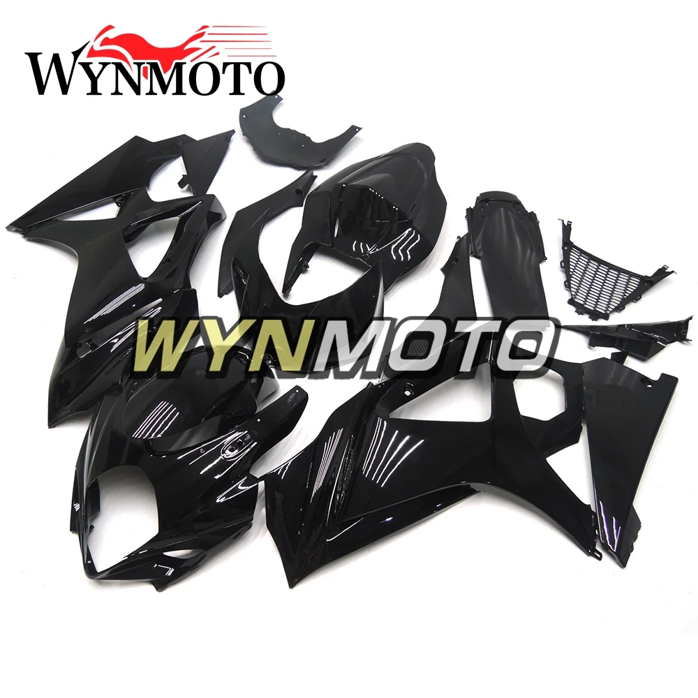 Черный глянец полный ABS инъекции Обтекатели для Suzuki GSXR1000 K7 2007 2008 мотоцикл обтекатель Наборы Чехлы для мангала кузов