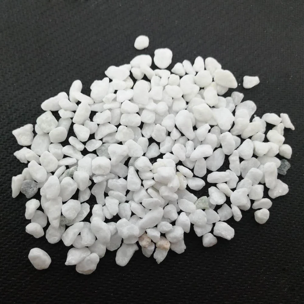 1 Pack 30g White Jade Stones Pebbles Rocks Miniature Fairy Garden