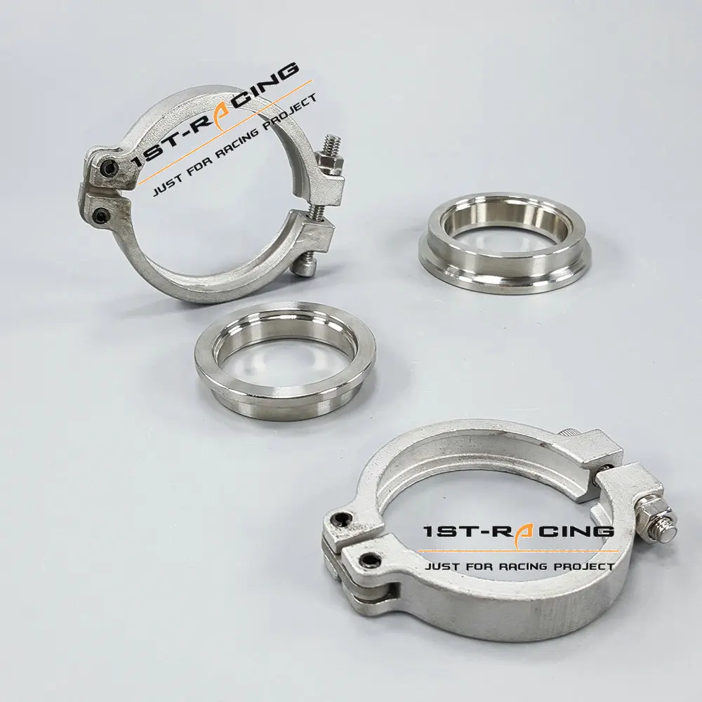 4 шт. впускные и выпускные зажимы фланцы для TiAL 60 мм V60 Wastegate 1st racing|wastegate flange|flange