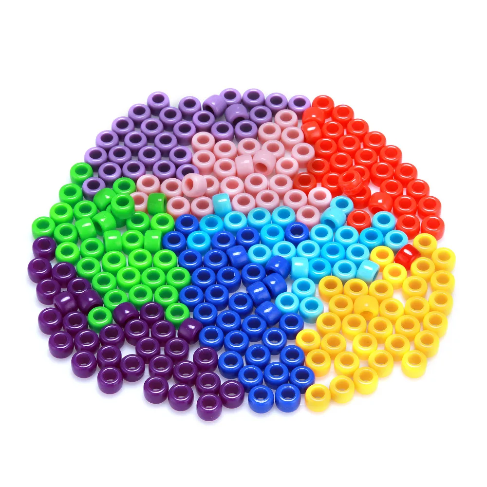 

Loose Doreen Beads 1900PCs Mixed Round Acrylic Spacer Beads 9*6MM DIY selling