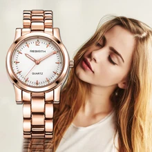 REBIRTH, женские часы, модные женские часы, женские водонепроницаемые наручные часы, часы для женщин, подарок, relogio feminino reloj mujer
