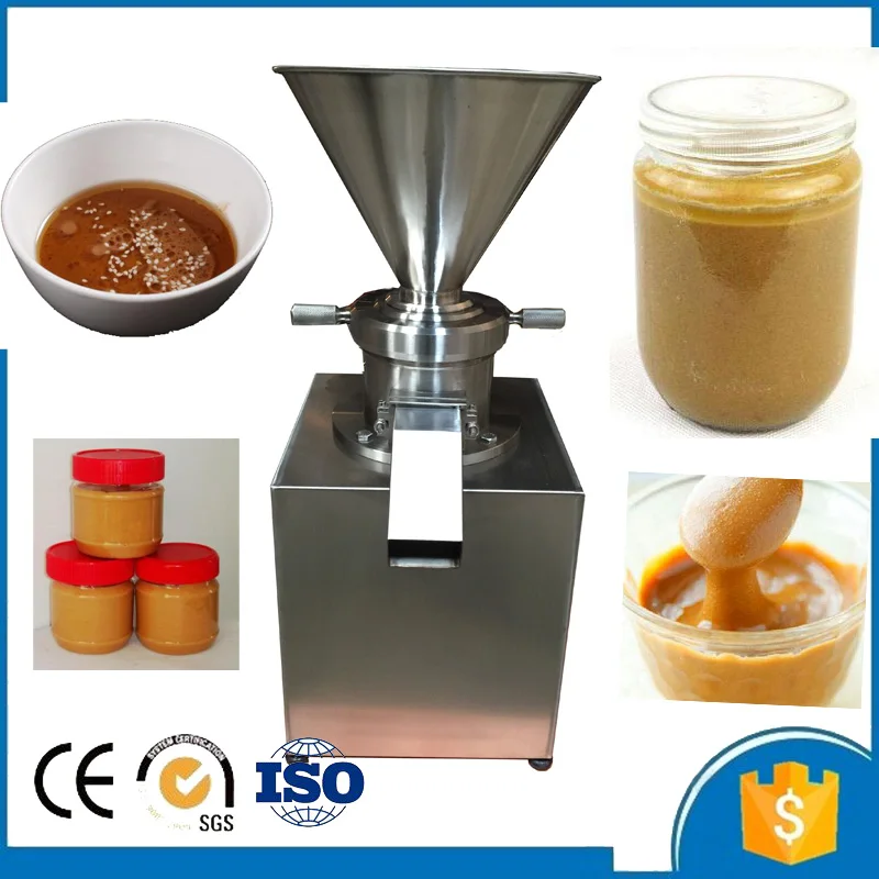 

220v Nut Grinding Maker Sesame Colloid Mill Peanut Butter Colloid Mill Soybean Grinding Machine free shipping by sea or air