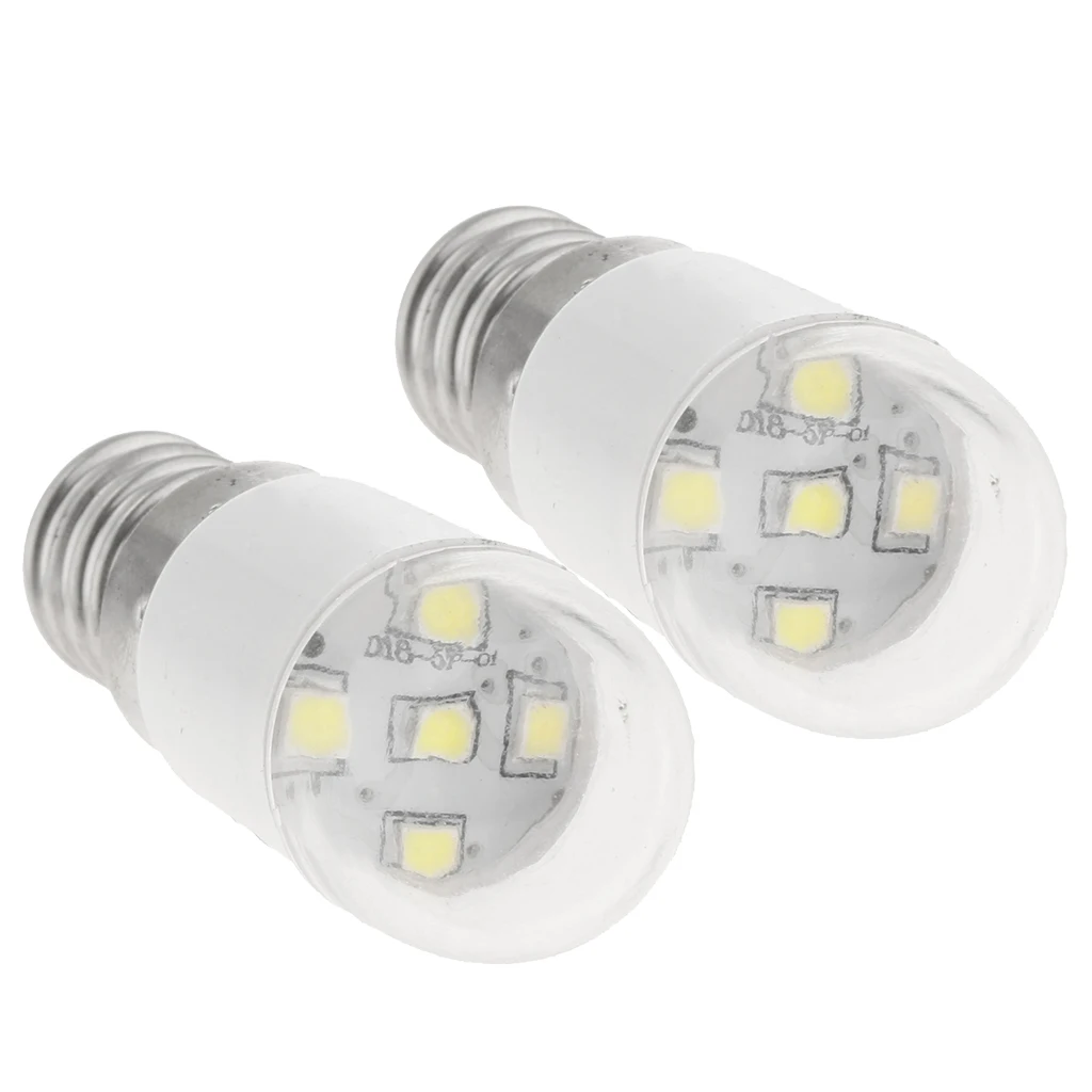 2Pcs Universal Sewing Machine LED Light Bulb Sewing Machine Parts Attachment 220V 0.7W