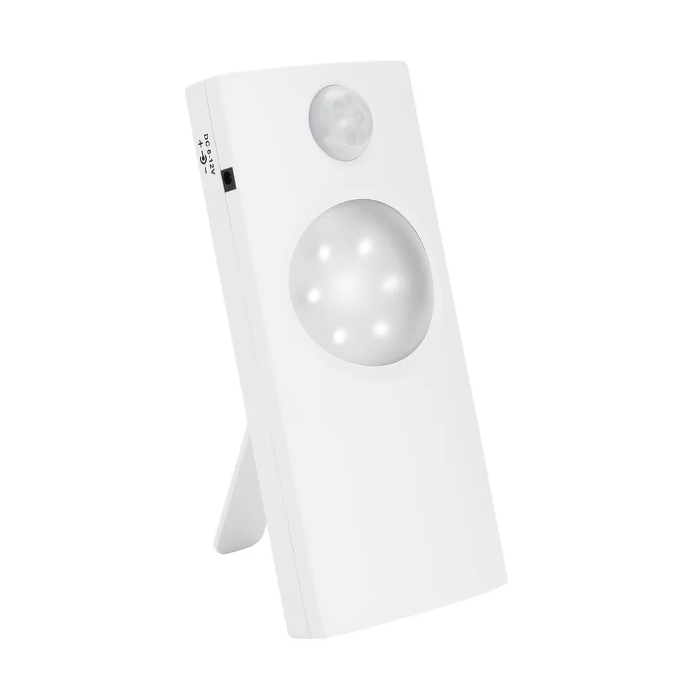 New LED Motion Sensor Night Light Energy Saving Battery Powered Lamp