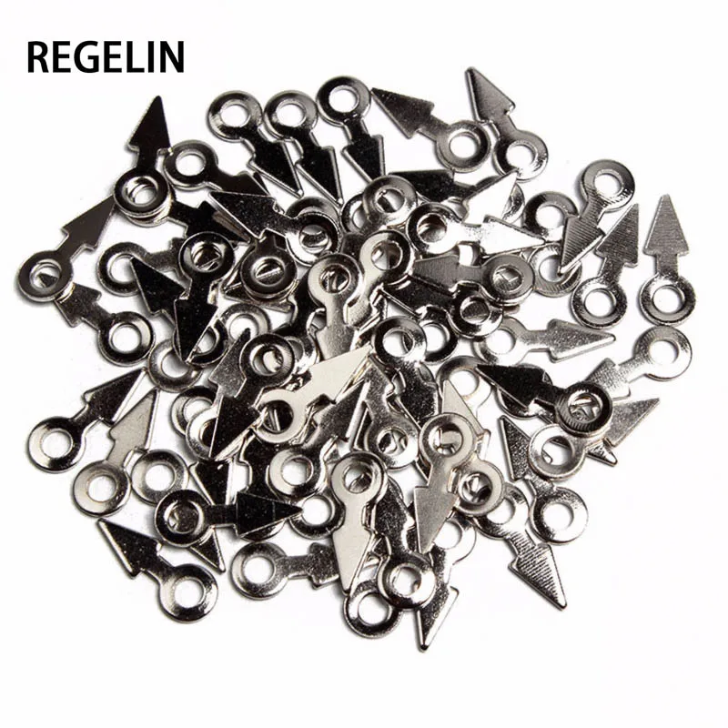 

REGELIN Arrow shape Pins For Pendant Iron Screw Eye Hooks Clasps 100pcs/lot 15mm Fit Drilled Beads Diy Jewelry Making