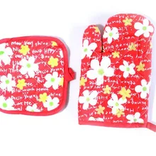 Микроволновая печь температура два набора перчаток анти-Горячая микроволновая печь специальные перчатки случайный цвет