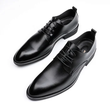

New men loafers genuine leather Formal shoes fashion driving shoes Business loafers moccasins men slip on flats shoes for men