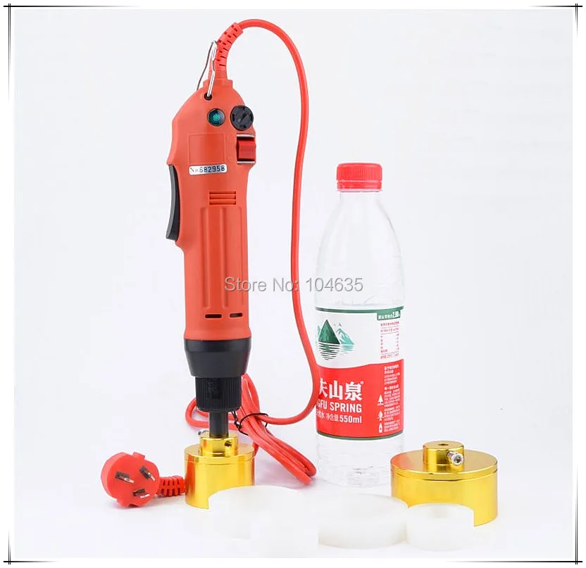 100% Warranty Portable Automatic Electric Bottle Capping Machine, Cap ...