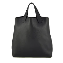 Frauen Echte echtem Leder Großen Shopper Shopping Handtasche Schulter Mode Handtasche Vintage Täglich Casual Designer Dame
