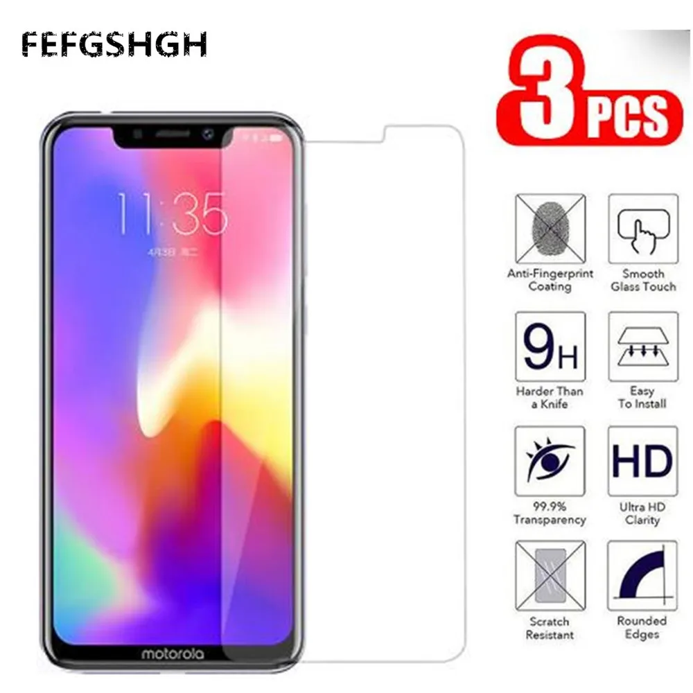 

2.5D 9H Tempered Glass For Motorola Moto One Screen Protector Glass On The For Motorola P30 Play XT1941-4 Protective Film Glass