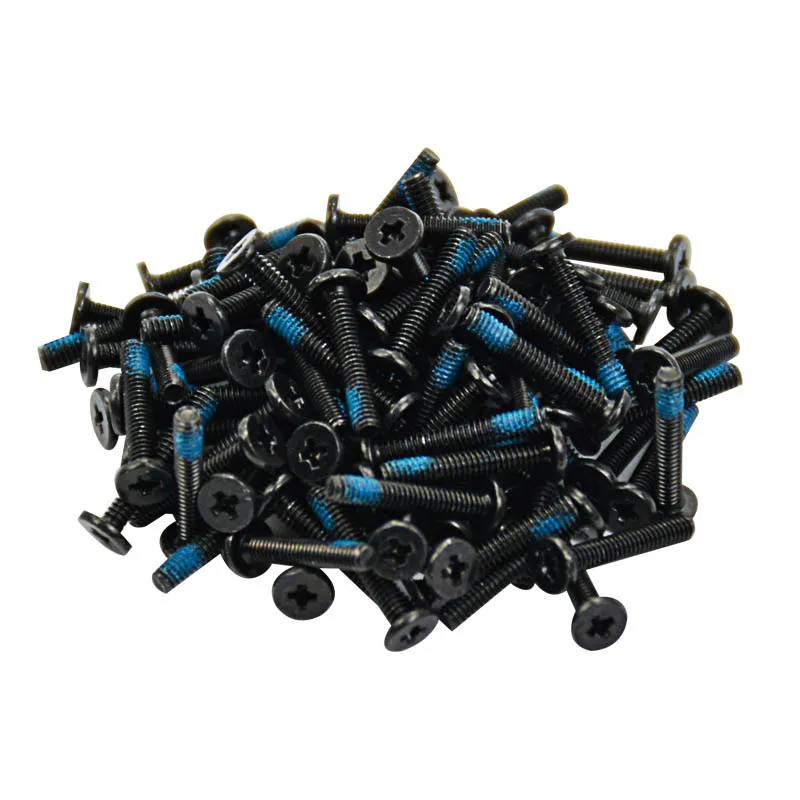 

100Pcs M2*12mm Small Flat Head Laptop Screws Tamper-resistant Screw Notebook Computers Carbon Black Nickel Plating