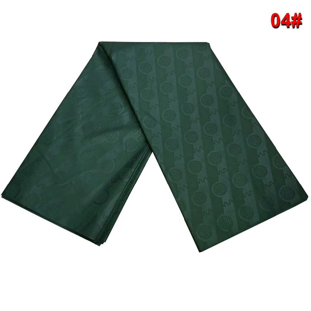 Парча в Гвинейском стиле высокого качества Базен riche ткань высокое качество кружева темно-зеленый atiku ткани для мужчин 10 ярдов/партия LB-23