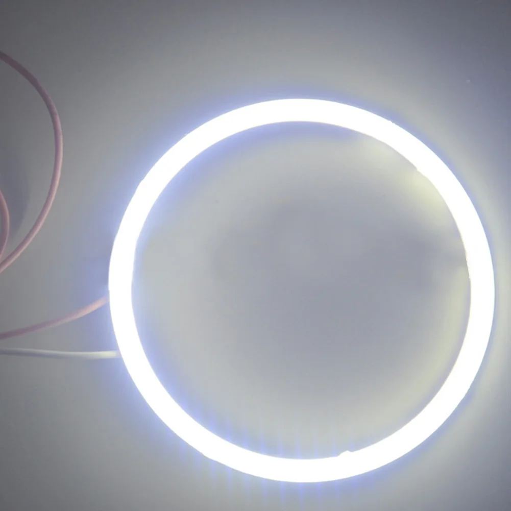 

1pcs 80mm Car Angel Eyes/Width Lamp/Fog Lamp Decoration DC 12V/24V Round COB LED Light Ring