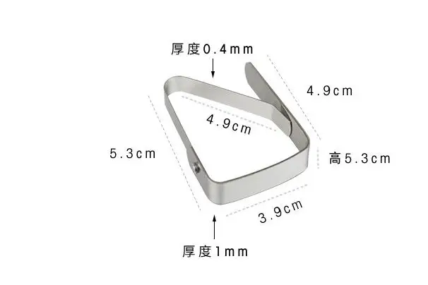 1 шт. стол из нержавеющей стали плинтус Пряжка крепление для скатерти/зажим для 25 мм толстых таблиц