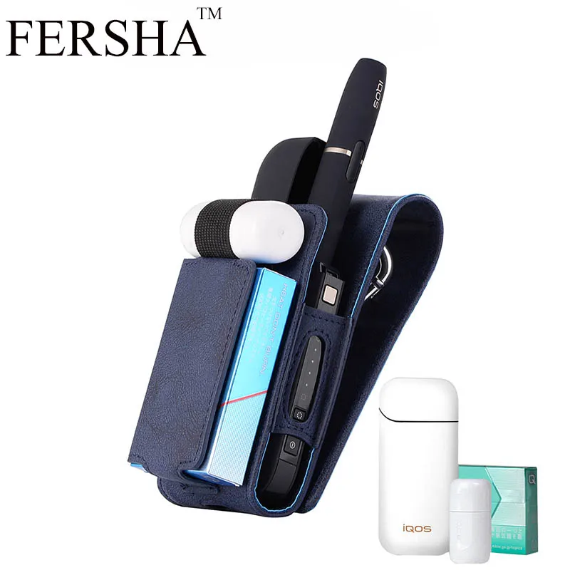 

FERSHA electronic smoke protection cover for Japanese IQOS II generation compact comfort storage cigarette case holster