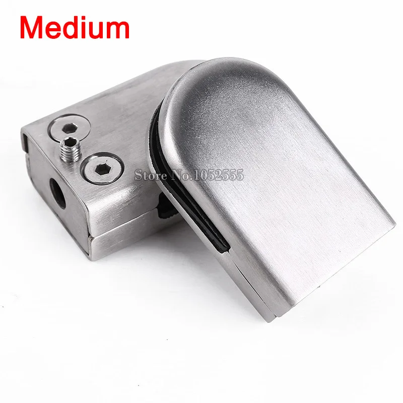 10PCS 304 Stainless Steel Handrail Balustrades Gla...