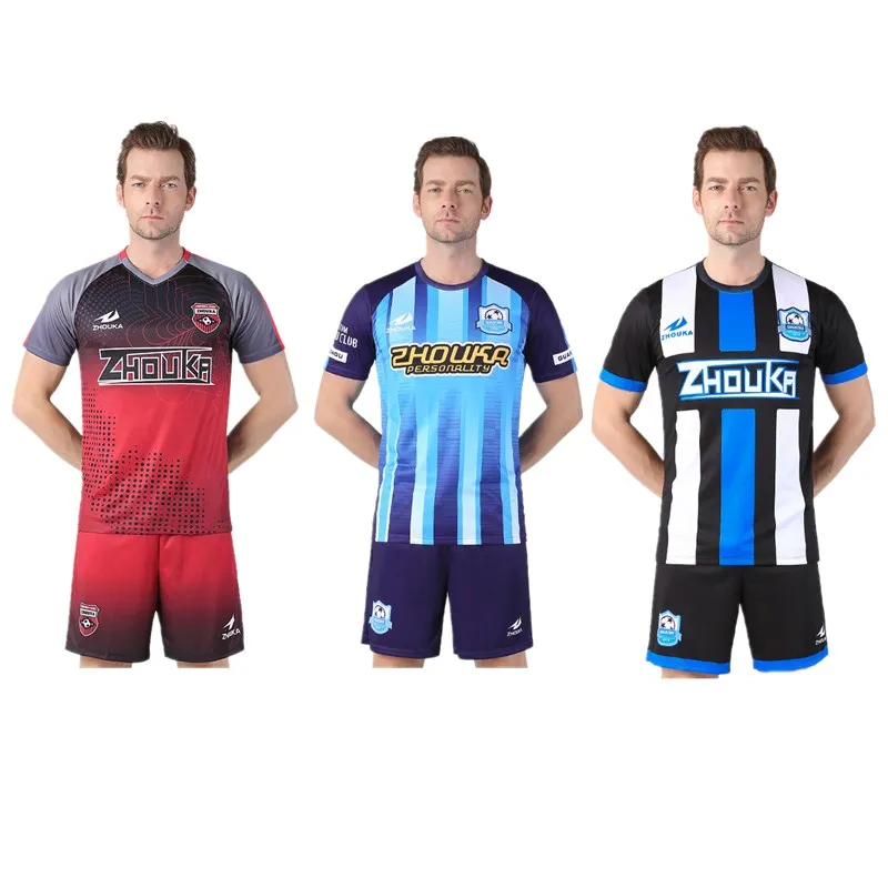 

Men adult Boys Jerseys Soccer Sets Custom Print Football Uniform Traning Suit Custom Kit Dry Breathable Camiseta Futbol