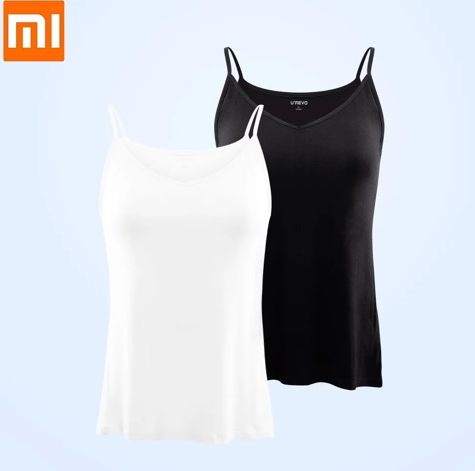 

Xiaomi Youpin UREVO Women's Camisole Vest Bacteriostatic Bottoming Comfortable Soft Sexy Sleeveless Camisole