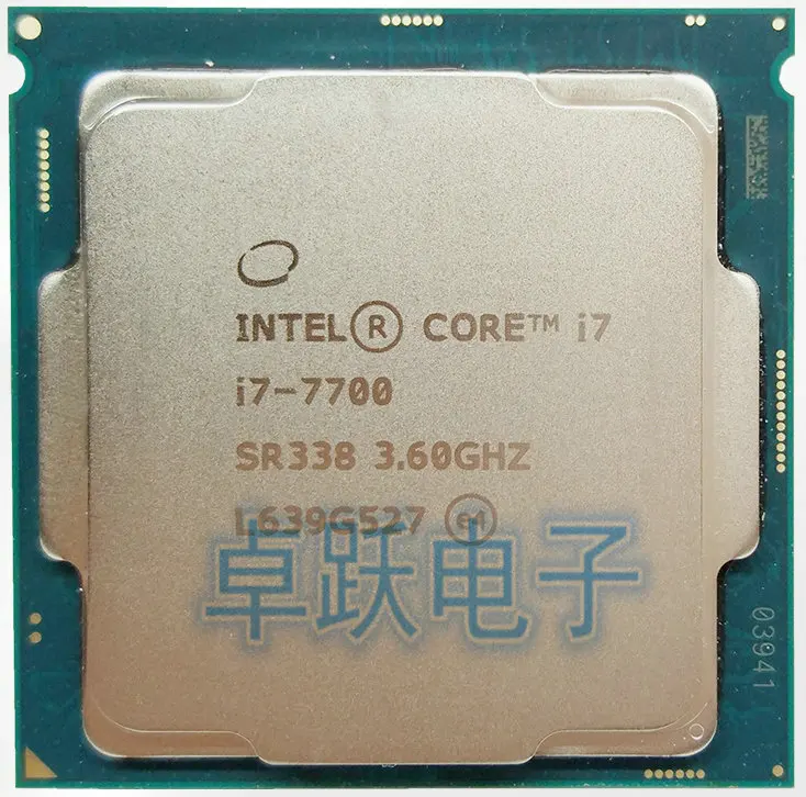 Процессор Intel Core 7 серии I7 7700 I7-7700 процессор LGA 1151 14 нанометров четырехъядерный процессор
