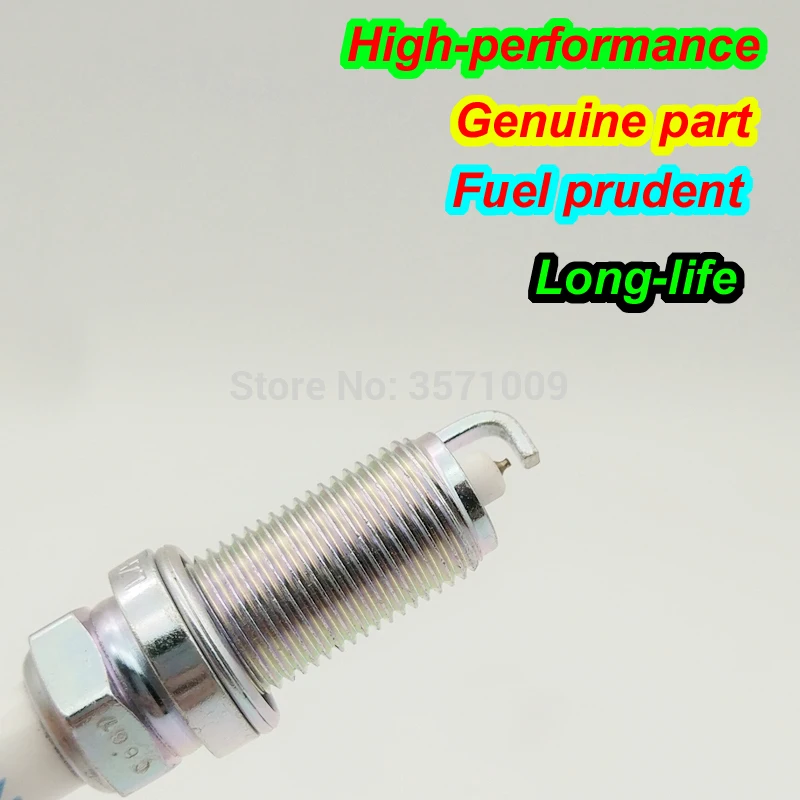 HOT 4pcs/lot platinum LZFR6AP11GS Spark Plug for 12120037663 E60 E82
