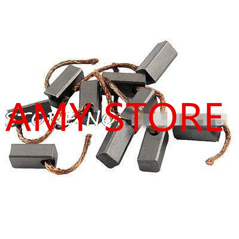 

10pcs 5x6x14mm Angle Grinder Carbon Motor Brushes 14mm x 6mm x 5mm