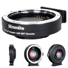 Commlite CM-AEF-MFT адаптер для объектива EF/EF-S объектив M4/3 Камера Panasonic GH3 GH4 GH5 GX7 GF5 GF6 GM Olympus PL5 PL6 OM-D E-M5