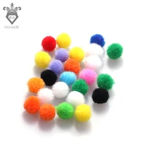 50 Pcs Multi Aromatherapy Pompons Perfume Essential Oil Diffuser Cotton Balls Locket DIY Crafts Supplies Necklace Replace 11mm