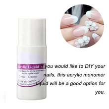 

75ml Acrylic Nail Liquid Acrylic Liquid Monomer Nail Crystal Poeder Nail Acrylic Powder Nails Polish Manicure Tools Gel Polish